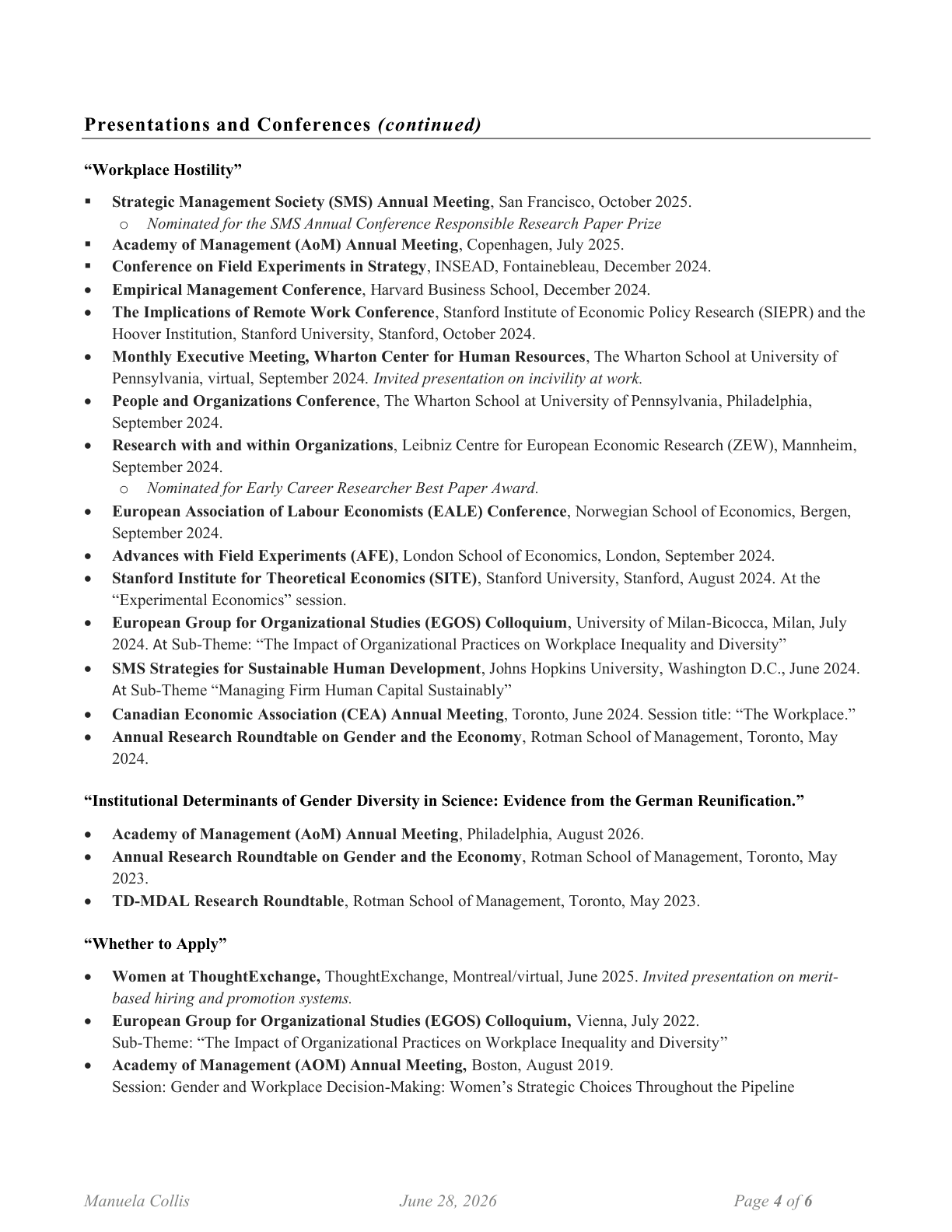 CV page 4